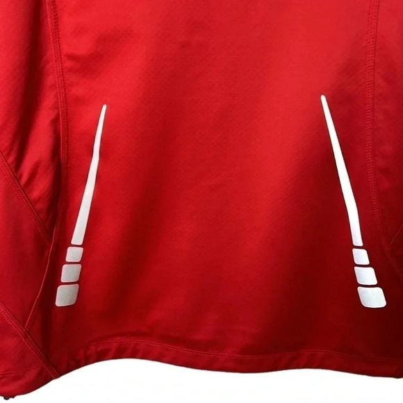 WHITERIDGE Ladies size large performance, soft Shell red lightweight jacket . - Picture 8 of 13